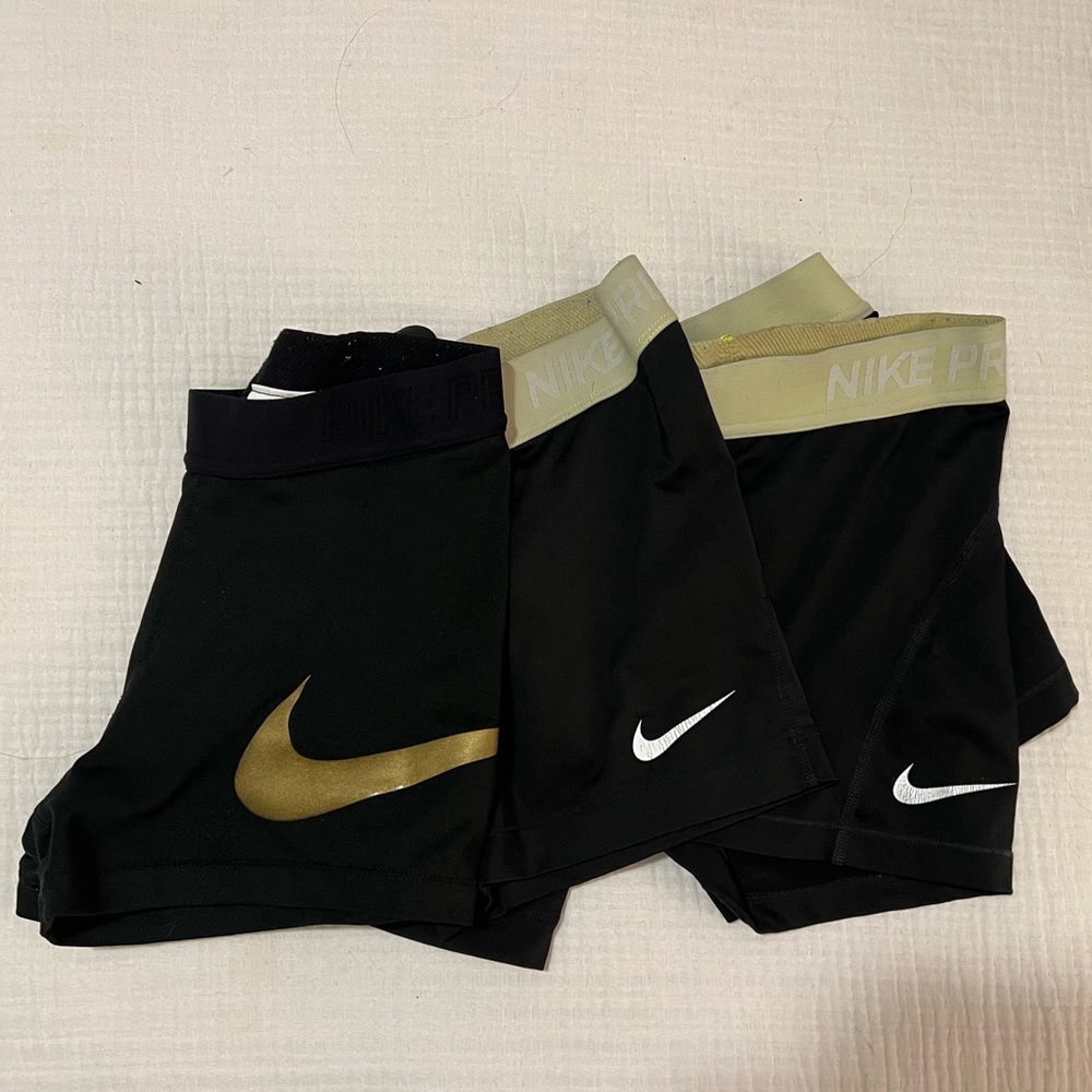 3-Pack Nike Pro Spandex Shorts